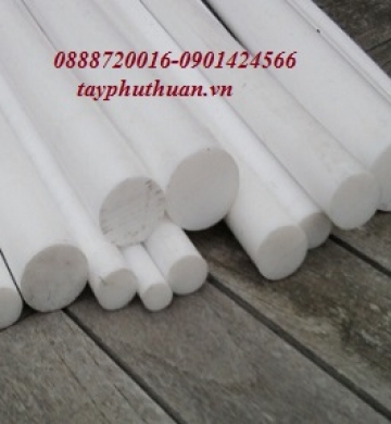 CÂY NHỰA TEFLON TRẮNG ĐẶC CHỊU MÀI MÒN