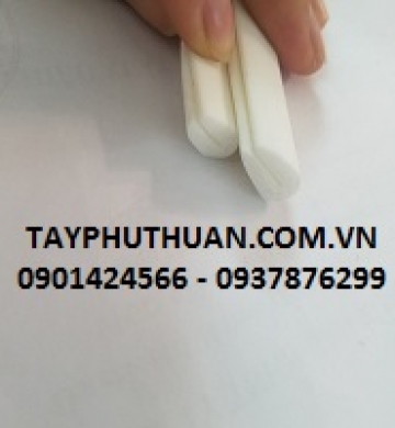 Ron cửa cao su trắng chịu nhiệt độ cao 