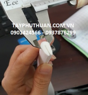 RON SILICON CHỮ V TRẮNG ĐỤC