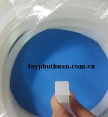 Ron silicone hình vuông trắng đục