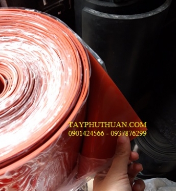 Silicon đỏ đặc dày 2mm 