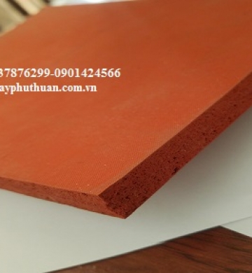 SILICONE MÀU ĐỎ DẠNG XỐP CHỊU NHIỆT