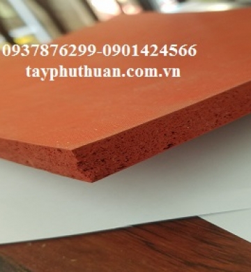 SILICONE XỐP MÀU ĐỎ CHỊU NHIỆT