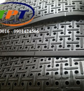 Tấm cao su chống trượt dạng lỗ