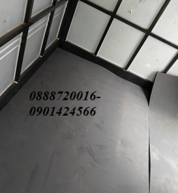 THI CÔNG MÚT XỐP LÓT THÙNG XE TẢI