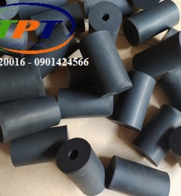 Tiện đế cao su hình trụ
