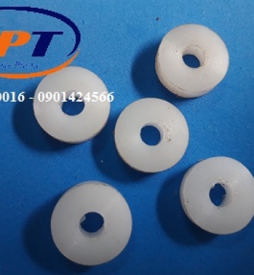 Tiện nút nhựa cứng