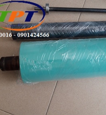 Trục cao su băng tải