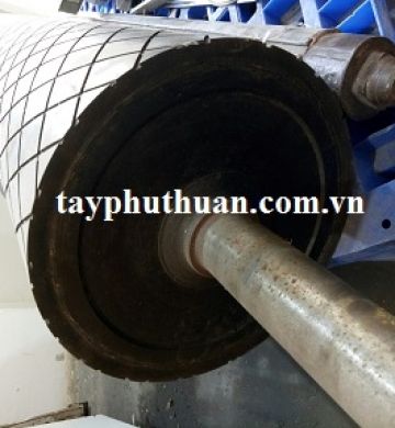 Trục cao su ép bao bì