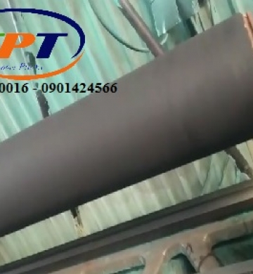 Trục cao su ngành bao bì