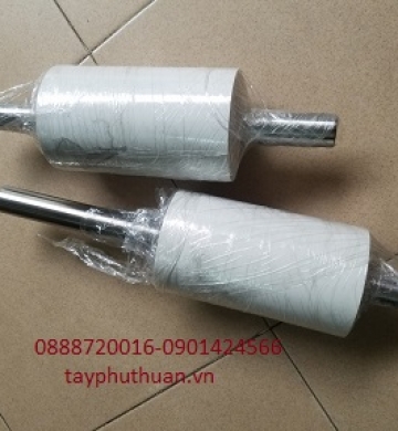 trục con lăn silicone trắng chịu nhiệt