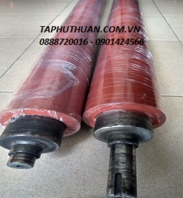 Trục silicone đỏ