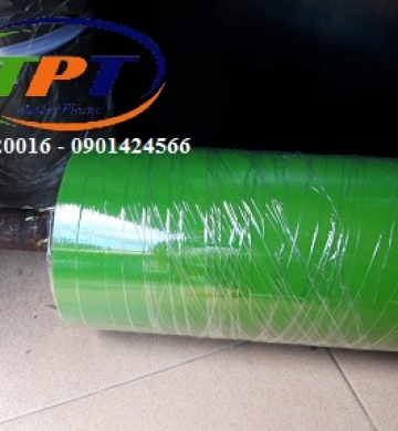 Trục silicone chịu nhiệt màu xanh