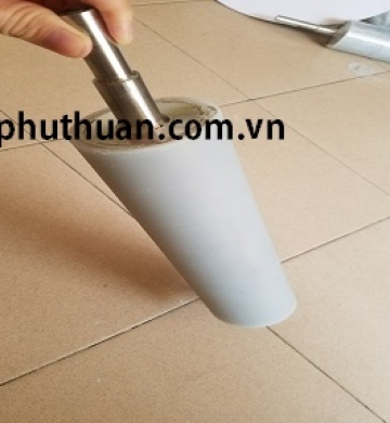 Trục silicone màu xám