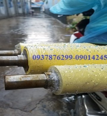 ĐẮP SILICONE LÊN TRỤC SẮT