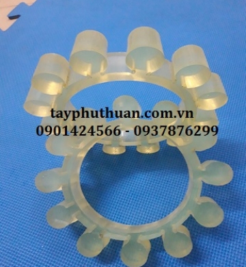 Vòng đệm cao su nhân tạo màu vàng