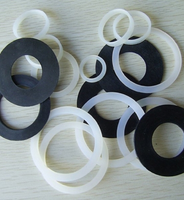 Vòng đệm silicone đen trắng