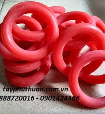 Vòng đệm silicone đỏ