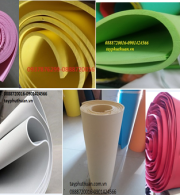 TẤM XỐP MÀU SẮC CẮT DÁN THỦ CÔNG