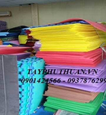 Xốp Eva màu cắt dán