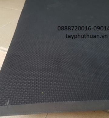 XỐP VÂN MÀU ĐEN  LÓT SÀN 