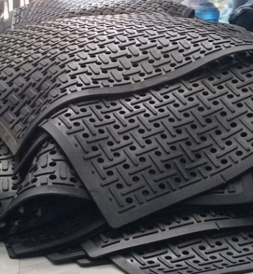 Tấm cao su chống trượt lỗ thoát nước dày 8mm 